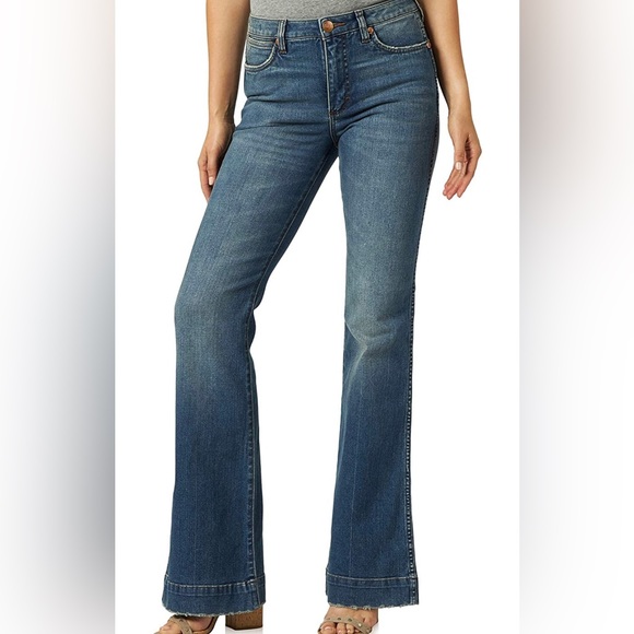 Wrangler retro high rise trousers - Picture 6 of 8